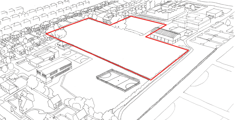 An alternative plan for the Duncombe Barracks site