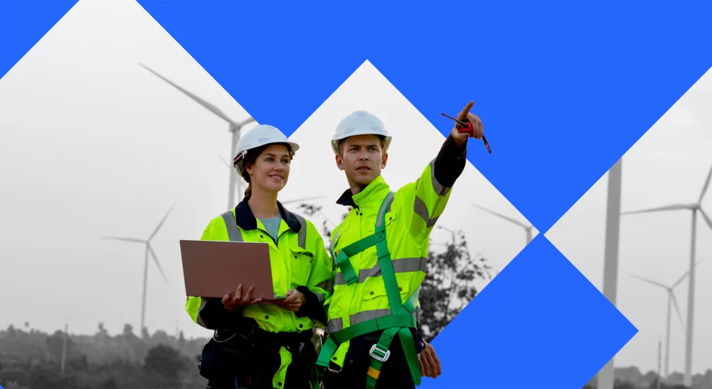 Engineers on site